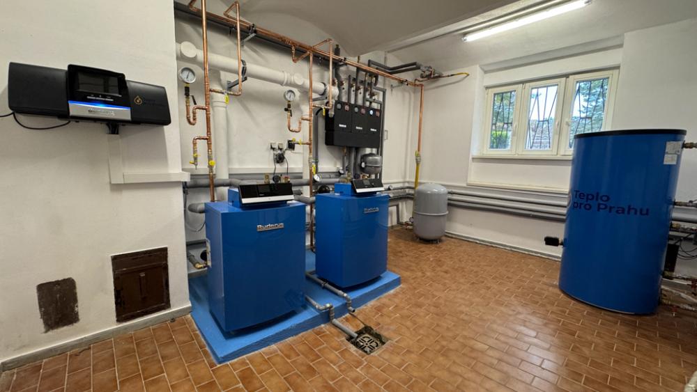 Dětský domov Klánovice - Rekonstrukce čtyř topných zdrojů